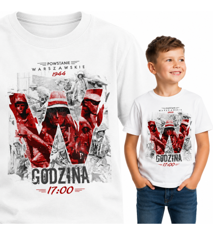 Koszulka dziecięca Patriotyczna  GODZINA W